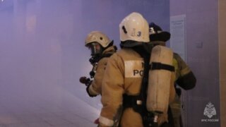 Площадь возгорания на складе с нефтепродуктами в порту Темрюка после атаки БПЛА выросла до 4 тыс. кв. м