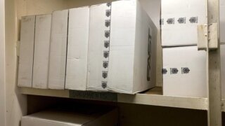 В порту Новороссийска изъяли почти 3 тысячи контрабандных сигарет