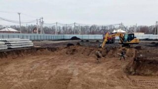 В станице Старокорсунской строят новый детский сад