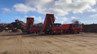 На Кубани площадка для временного хранения загрязненного грунта стала работать круглосуточно