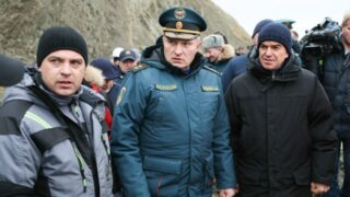 Губернатор Кубани и глава МЧС России проконтролировали ход работ в зоне ЧС