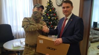 Топографы из зоны СВО поблагодарили депутата ЗСК Дениса Выпринцева за оказанную помощь (ВИДЕО)