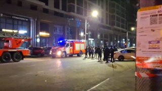 БПЛА ночью упал на многоквартирный дом в Краснодаре