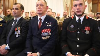 В Краснодаре участники СВО получили государственные и казачьи награды