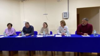 Депутат ЗСК, первая олимпийская чемпионка по прыжкам на батуте Ирина Караваева встретилась со спортивным активом Анапы