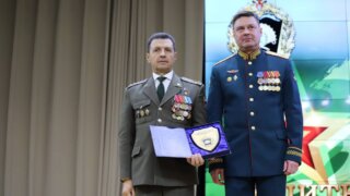 В высшем военном училище им. Штеменко в Краснодаре прошло торжественное мероприятие в честь Дня защитника Отечества