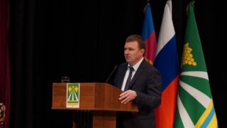 Глава Крымского района Сергей Лесь отчитался о результатах работы за 2024 год