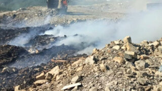 Роспотребнадзор выявил загрязнение воздуха после пожара на полигоне в Новороссийске