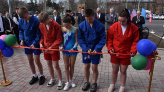 Спортивный комплекс «Юниор» открыли в Новокубанском районе