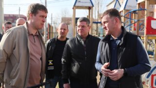 Мэр Краснодара проверил ход благоустройства Шаляпинского бульвара