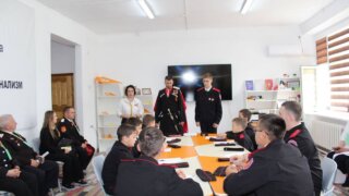 В Ленинградском районе провели краевой семинар для казаков-наставников