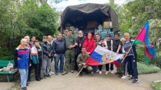Жители Краснодара отправили более 60 машин с гуманитарной помощью в Запорожскую область
