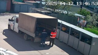 «Народный контроль»: камеры видеонаблюдения в Краснодаре зафиксировали повреждение ограждения мусорной площадки