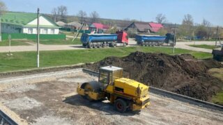 В Крыловском районе по нацпроекту благоустраивают зону отдыха