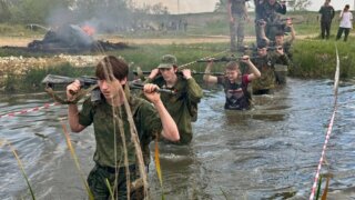 Военно-патриотическая игра «Зарница» в Лабинском районе объединила порядка 40 команд
