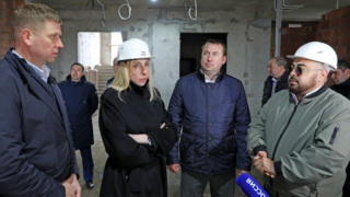 Анна Минькова осмотрела строящиеся в Краснодаре новые медицинские учреждения