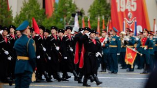 Кубанские казаки приняли участие в Параде Победы в Москве