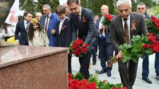 В селе Раздольное обновили мемориал