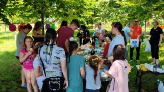 Праздник детства и спорта в Краснодаре: депутат Семернин открыл новую спортивную площадку