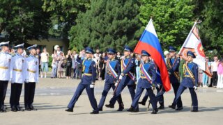Кадеты Краснодарского президентского училища получили аттестаты