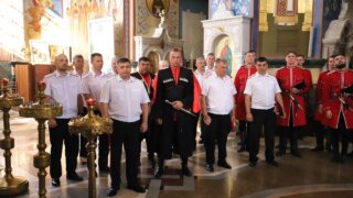 Казаки Кубанского казачьего войска отметили День крещения Руси