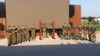 Юнармейцы Краснодара прошли военную подготовку в центре «Патриот»