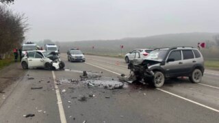 Человек погиб в лобовом ДТП в Крымском районе