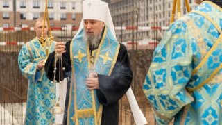 В Краснодаре торжественно заложили камень в основание храма в честь иконы Божией Матери «Знамение»