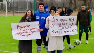 Молодогвардейцы приняли участие в Кубке Совета молодых депутатов Тбилисского района по футболу