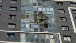 В Новороссийске начались восстановительные работы после атаки беспилотников ВСУ