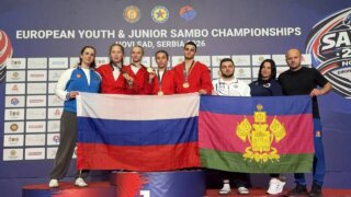 Кубанские самбисты завоевали золото на первенстве Европы в Сербии