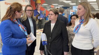 Вице-губернатор Кубани посетила ярмарку вакансий в Краснодаре