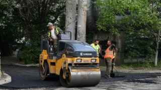 В Центральном округе Краснодара ремонтируют ул. им. Гудимы